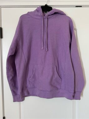 Supreme Purple Hoodie Sweatshirt